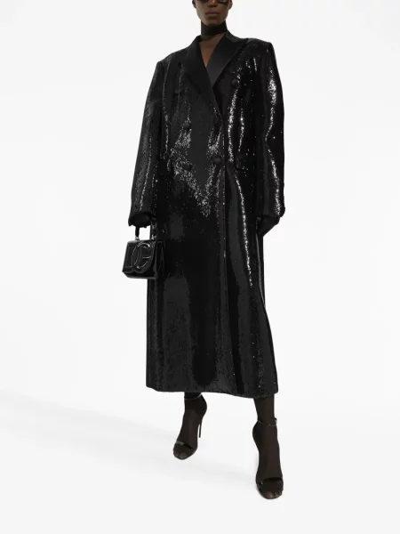 Paltas Dolce & Gabbana dvieiliai juoda