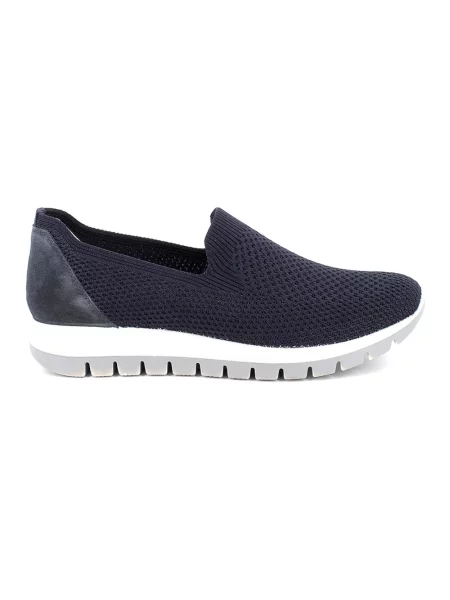 Lniane sneakersy Igi&co wsuwane niebieskie