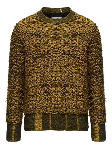 Pulover Mm6 Maison Margiela chunky galben