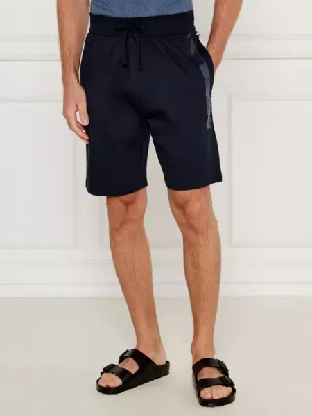 BOSS BLACK Pantaloni scurți negru