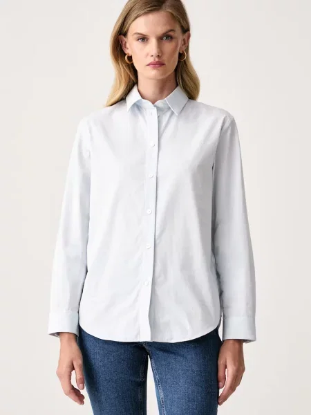 MM by Max Mara koszula MMLDANZA niebieska