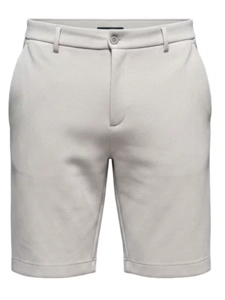 Ombre Kalhoty světle šedá