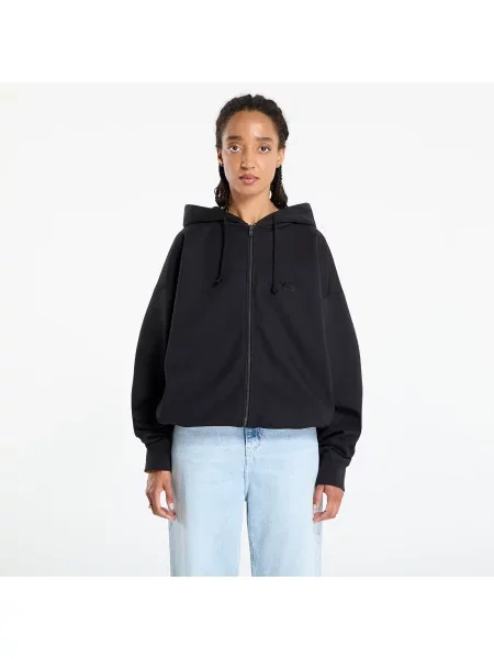 Φούτερ Full Zip Hoodie UNISEX Black M μαύρο
