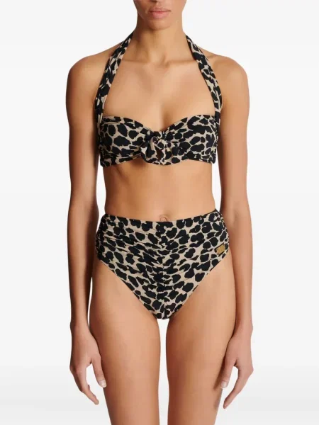 Bikini Balmain cu imagine cu model leopard