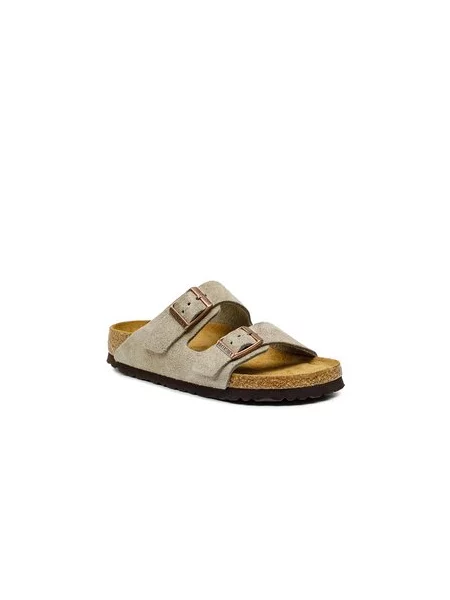 Pantofle Birkenstock béžové