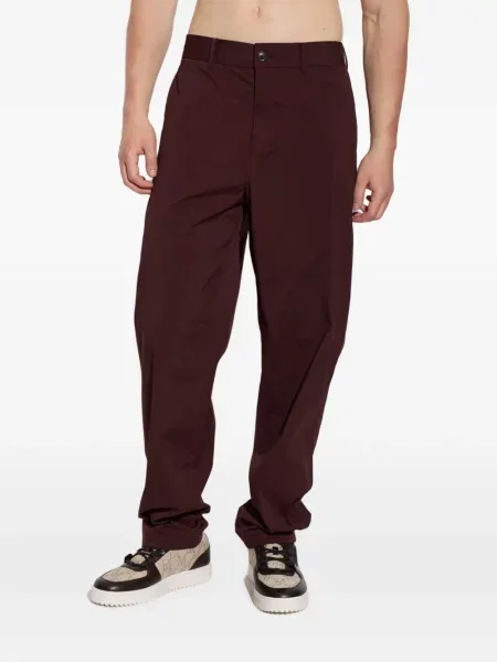 Pantaloni Emporio Armani roșu