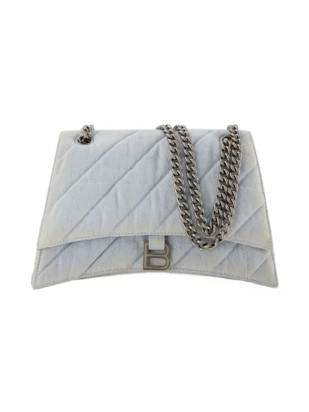 Torebka hobo Balenciaga niebieska