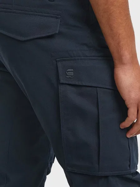 Штани карго G-star Raw сині