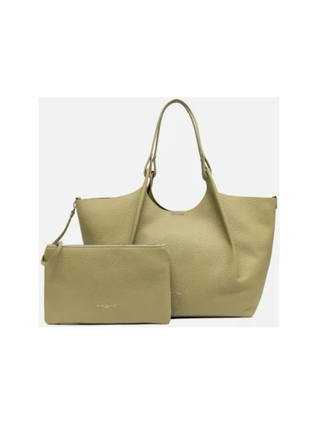 Gianni Chiarini torebka shopper skórzana DUA zielona