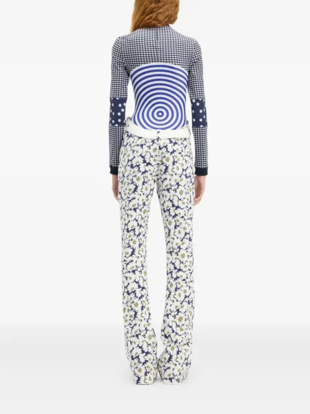 Top Jean Paul Gaultier albastru
