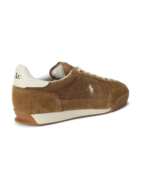 Polo Ralph Lauren Hester Pp маратонки дамски от велур кафяво