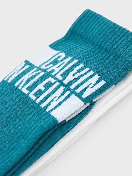 Носки Calvin Klein в полоску с лого