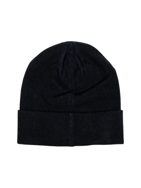 Pălărie Lyle & Scott din lână merinos negru