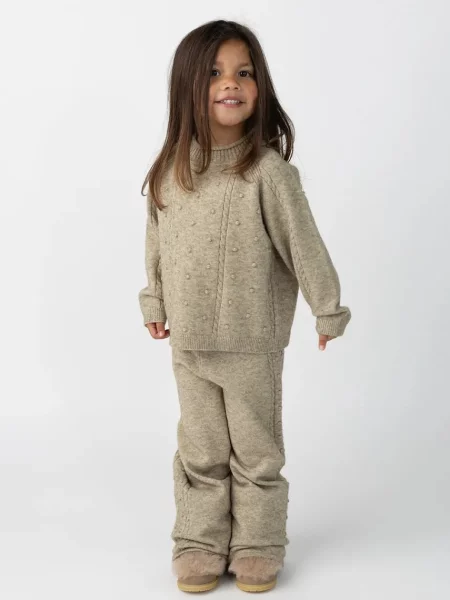 Donsje detský sveter Sagee Sweater béžová