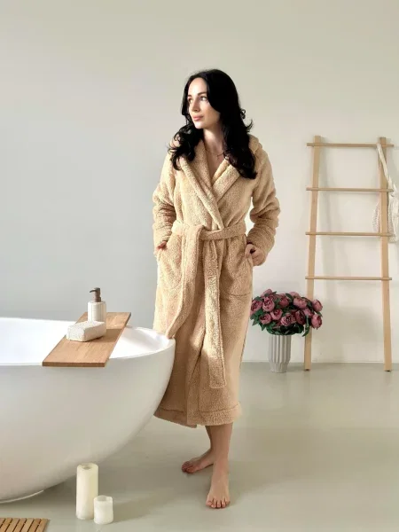 Жіночий Халат Cosy бежевий