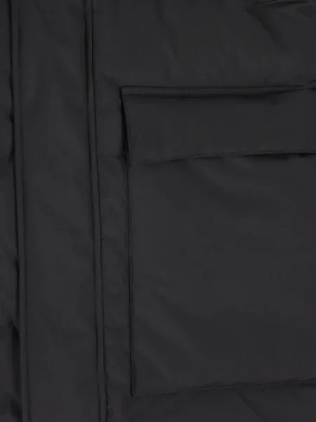 Palton Herno cu glugă negru