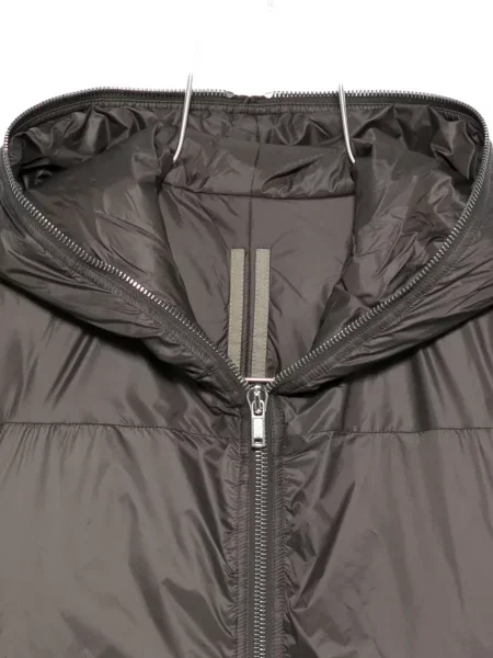 Geacă Rick Owens Drkshdw cu glugă gri