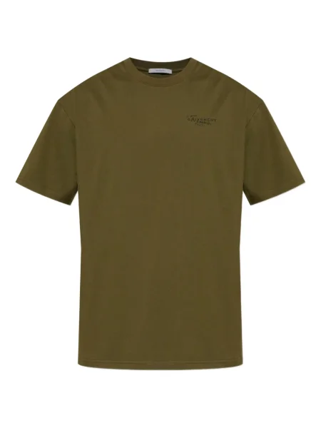 Къс тениска Givenchy зелено