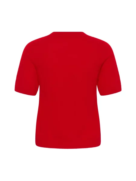 Dzianinowy sweter Part Two czerwony