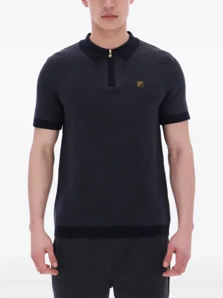 Tricou polo Fila negru