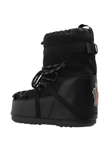 Členkové topánky Moncler Grenoble čierna