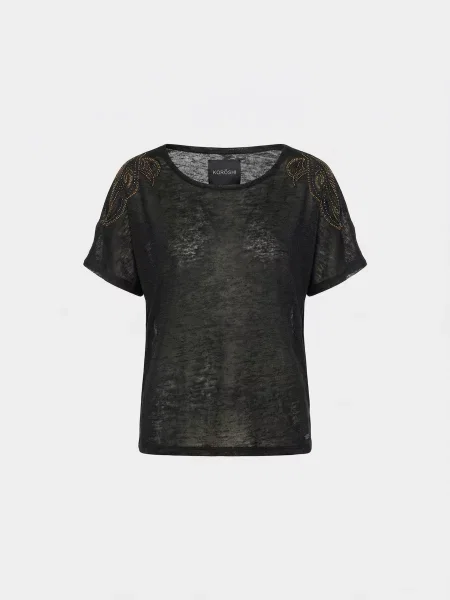 KOROSHI Tricou negru