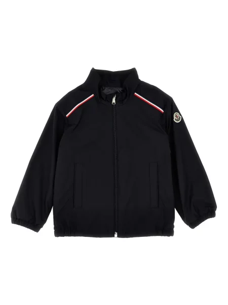 Kurtka dziecięca Moncler Enfant niebieska