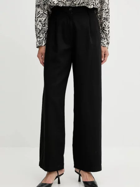 Hlače Tommy Hilfiger črna