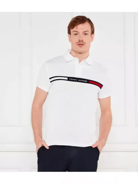 Tommy Hilfiger Tenisz póló fehér