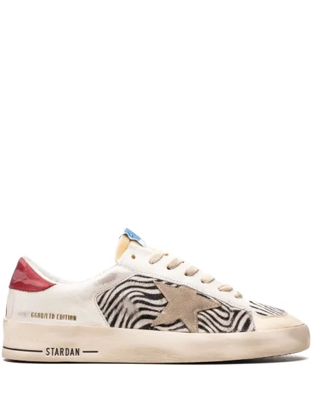 Sneakerși Golden Goose Stardan din piele alb