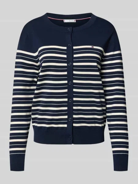 Tommy Hilfiger kardigan lekki granatowy