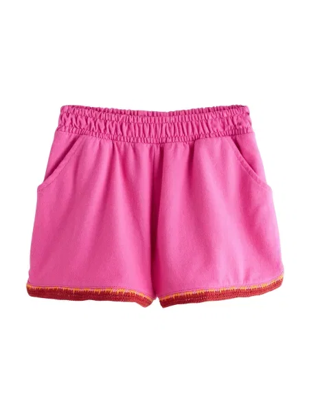 Next Pantaloni galben / roz deschis / carmin roșu