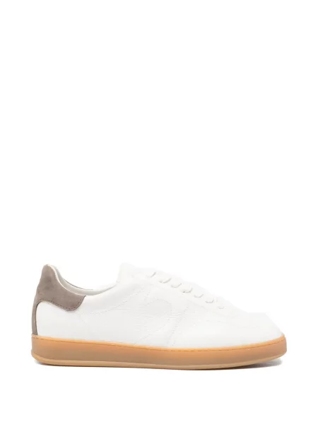 Sneakerși Tagliatore din piele alb