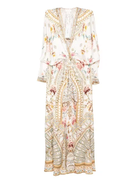 Sukienka Camilla garniturowa biała