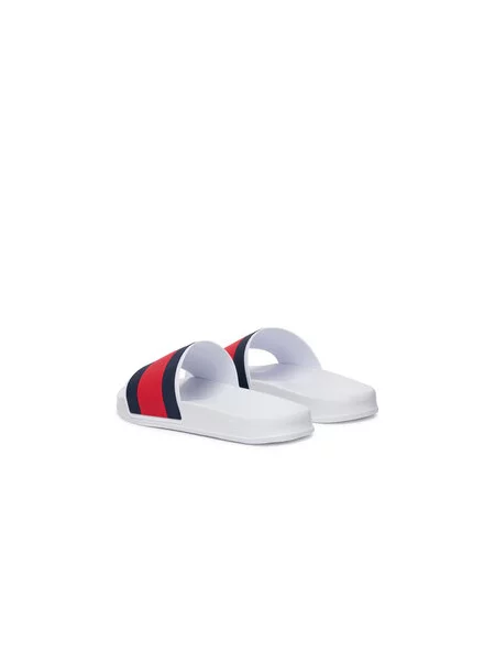 TOMMY HILFIGER Natikače s mornarsko plava / crvena bijela