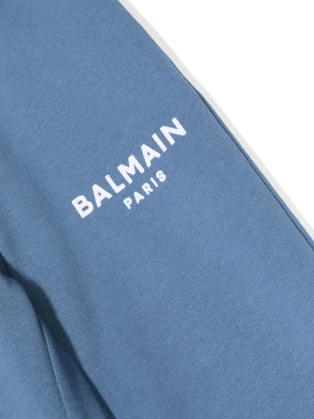 Spodnie dziecięce Balmain niebieskie