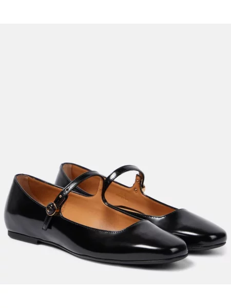 Usnjene salonarji Tod's črna