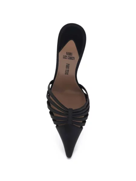 Papuci tip mules Paris Texas negru