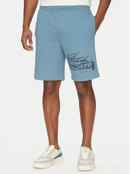 Къс панталон Lacoste синьо