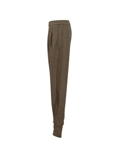 Pantaloni The Andamane conici maro