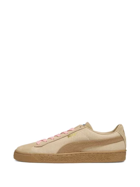 Sneakerși Puma Suede din piele de căprioară maro
