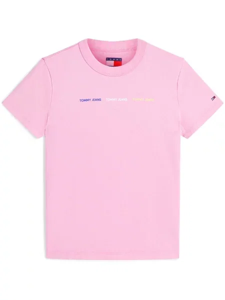 Majica Tommy Jeans ružičasta