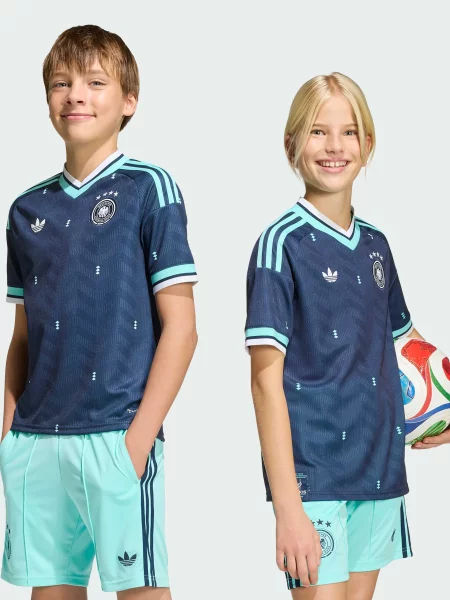 Детская футболка Adidas синяя