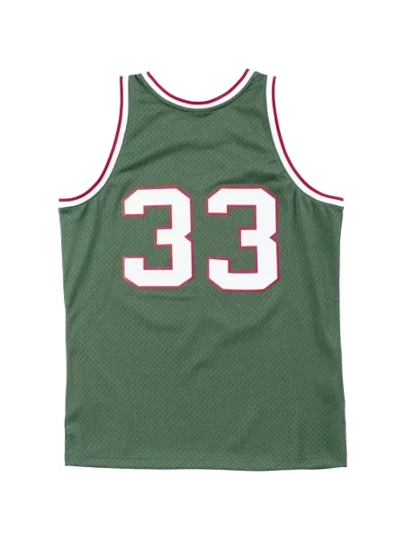 Cămașă Mitchell & Ness din jerseu verde