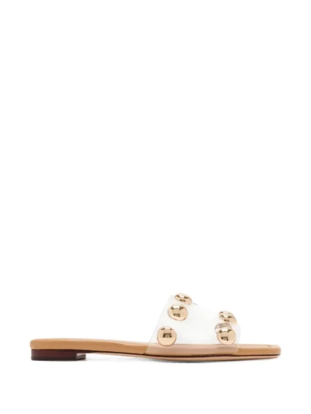 Sandale Loeffler Randall fără toc alb