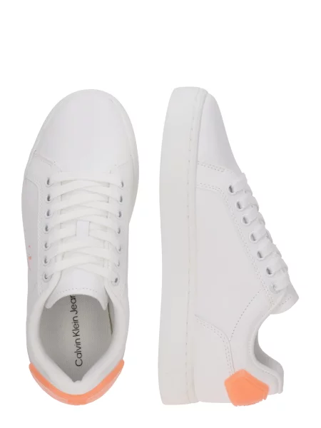 Calvin Klein Jeans Sneakers Classic Cupsole Ru Patch Lth Wn alb