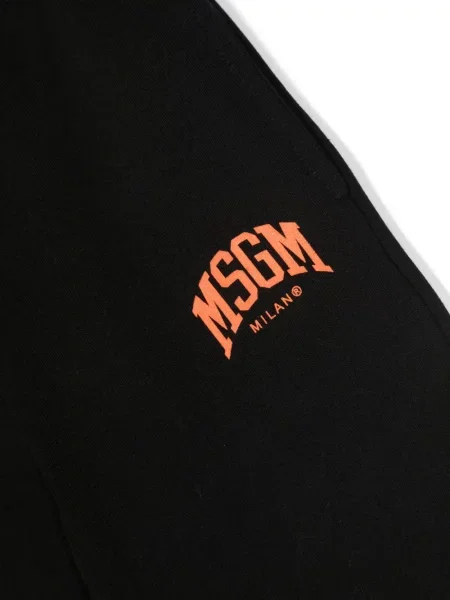 Spodnie dziecięce Msgm czarne