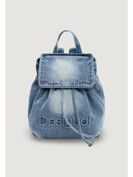 Ruksak Desigual s autogramom plava
