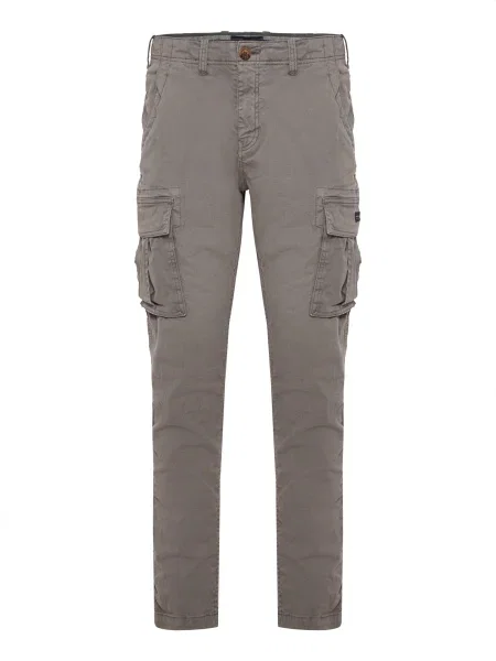 Funky Buddha Pantaloni cu gri negru