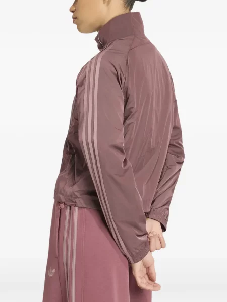 Lung geacă cămașă Adidas cu broderie alergare alb